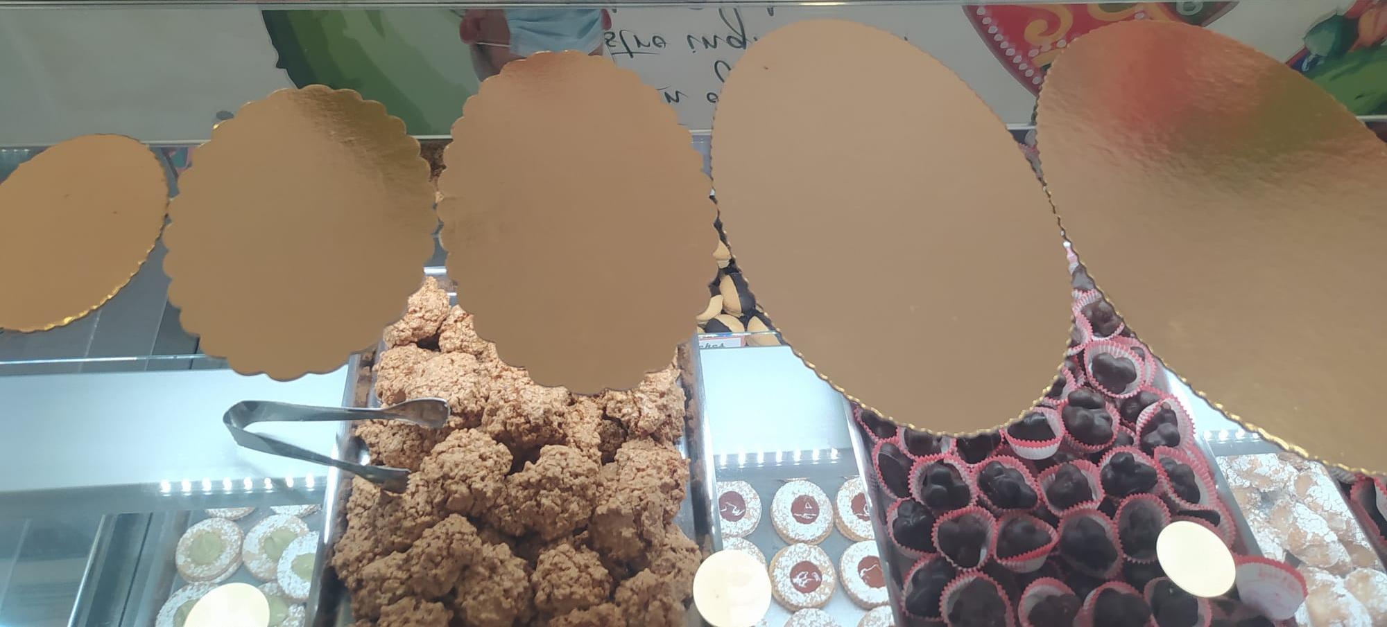 Base ovale per agnello Pasqua